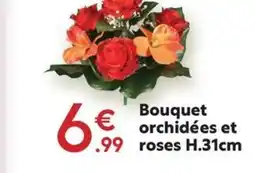 Maxi Bazar Bouquet orchidées et roses offre