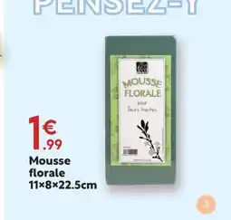 Maxi Bazar Mousse florale offre