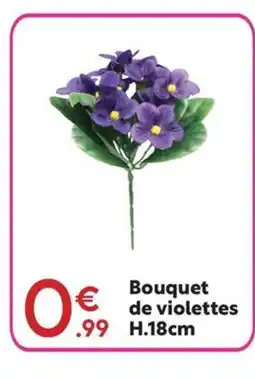 Maxi Bazar Bouquet de violettes offre