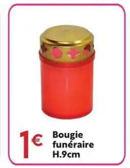 Maxi Bazar Bougie funéraire offre
