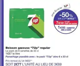 Monoprix 7UP Boisson gazeuse regular offre