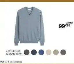Monoprix Pull col V en cachemire offre