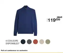 Monoprix Pull col camionneur en cachemire offre