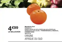 Monoprix Mandarine Orri offre