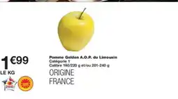 Monoprix Pomme Golden A.O.P. du Limousin offre