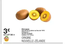 Monoprix Kiwi jaune offre