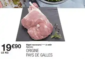 Monoprix Gigot raccourci à rotir offre