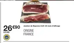 Monoprix Jambon de Bayonne I.G.P. 24 mois d'affinage offre