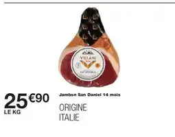 Monoprix Jambon San Daniel 14 mois offre