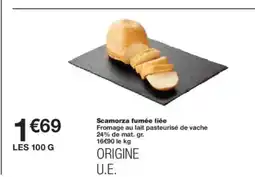 Monoprix Scamorza fumée liée offre
