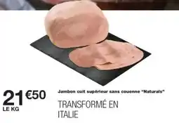 Monoprix Jambon cuit supérieur sans couenne offre