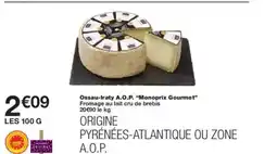 Monoprix MONOPRIX GOURMET Ossau-Iraty A.O.P. offre