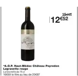 Monoprix A.O.P. Haut-Médoc Château Peyredon offre