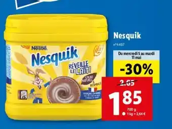 Lidl Nesquik offre
