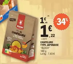 E.Leclerc CHAPELURE TYPE JAPONAISE BLOCH offre