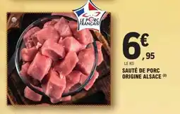 E.Leclerc Sauté de porc origine Alsace offre