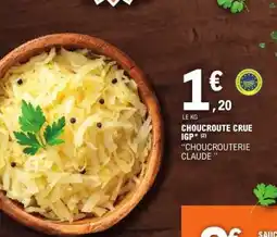 E.Leclerc CHOUCROUTE CRUE IGP offre