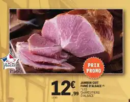 E.Leclerc Jambon Cuit Fumé d'Alsace offre