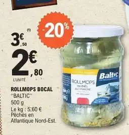 E.Leclerc ROLLMOPS BOCAL 'BALTIC' offre