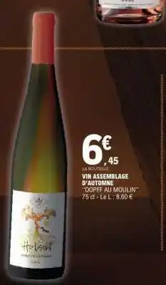 E.Leclerc VIN ASSEMBLAGE D'AUTOMNE DOPFF AU MOULIN offre