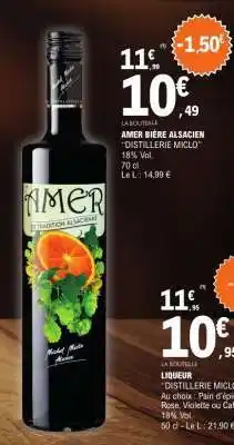 E.Leclerc AMER BIÈRE ALSACIEN offre
