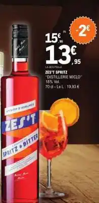 E.Leclerc ZES'T SPRITZ offre