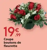 Maxi Bazar Fleurette - coupe boutons de offre