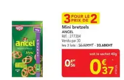METRO Ancel - mini bretzels offre