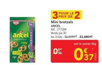 Ancel - mini bretzels