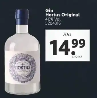 Gin hortus original