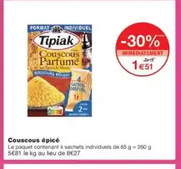 Monoprix Couscous épicé offre