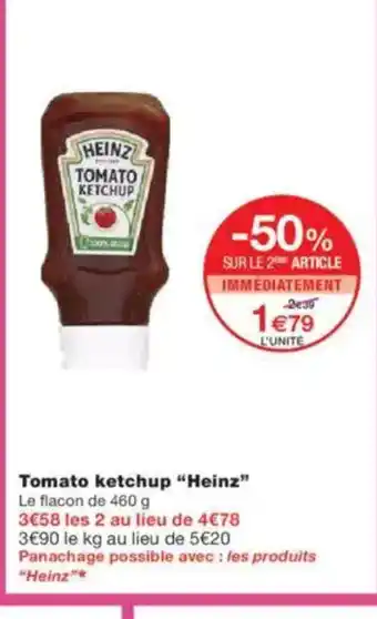 Monoprix HEINZ Tomato ketchup offre