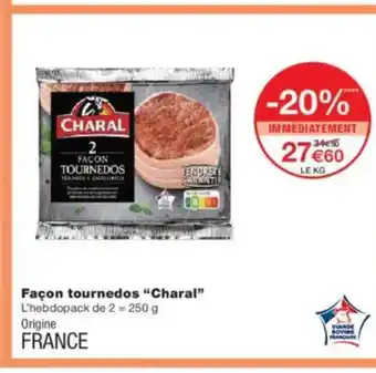 Monoprix CHARAL Façon tournedos offre