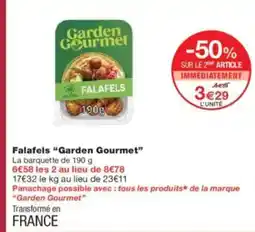 Monoprix GARDEN GOURMET Falafels offre
