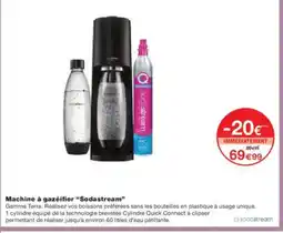Monoprix SODASTREAM Machine à gazéifier offre
