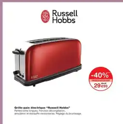 Monoprix RUSSELL HOBBS Grille-pain électrique offre