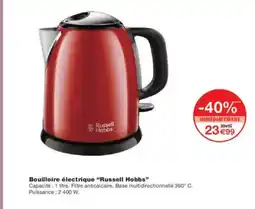 Monoprix RUSSELL HOBBS Bouilloire électrique offre