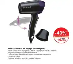 Monoprix REMINGTON Sèche-cheveux de voyage offre