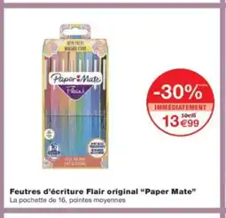 Monoprix PAPER MATE Feutres d'écriture Flair original offre