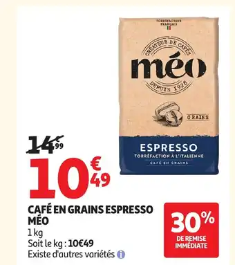 MÉO Café en grains espresso