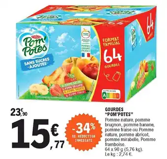 E.Leclerc Gourdes "pom'potes" offre