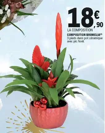 Composition bromelia