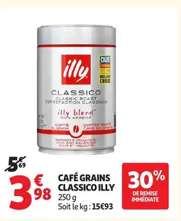 Auchan ILLY Café grains classico offre