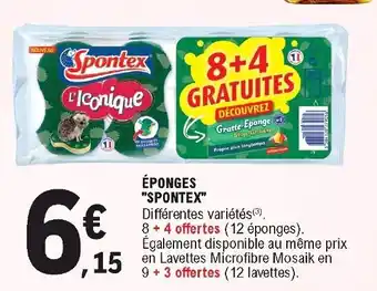 E.Leclerc Éponges "spontex" offre