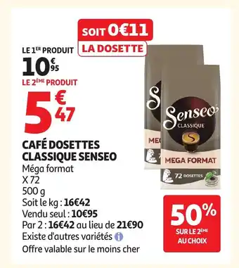 SENSEO Café dosettes classique