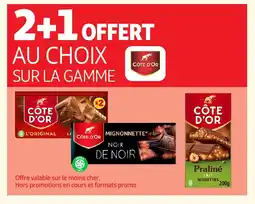 Auchan CÔTE D'OR Sur la gamme offre