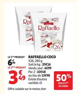 Auchan RAFFAELLO Coco offre