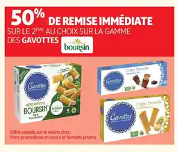 Auchan BOURSIN Sur la gamme des gavottes offre