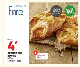 Auchan Oranais pur beurre offre