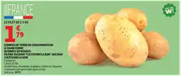 Auchan Pommes de terre de consommation á chair ferme blondes ou rouges filière auchan cultivons le bon auchan offre